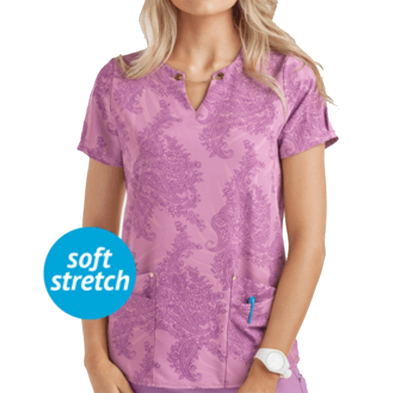 Blouse_Médicale_Tunique_imprimée_Élégance_Paisley_VETPROMTI0010
